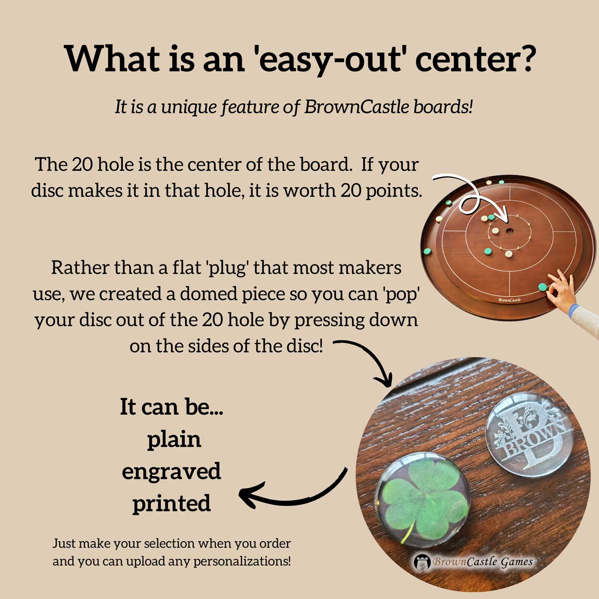 Crokinole Board - True Crime