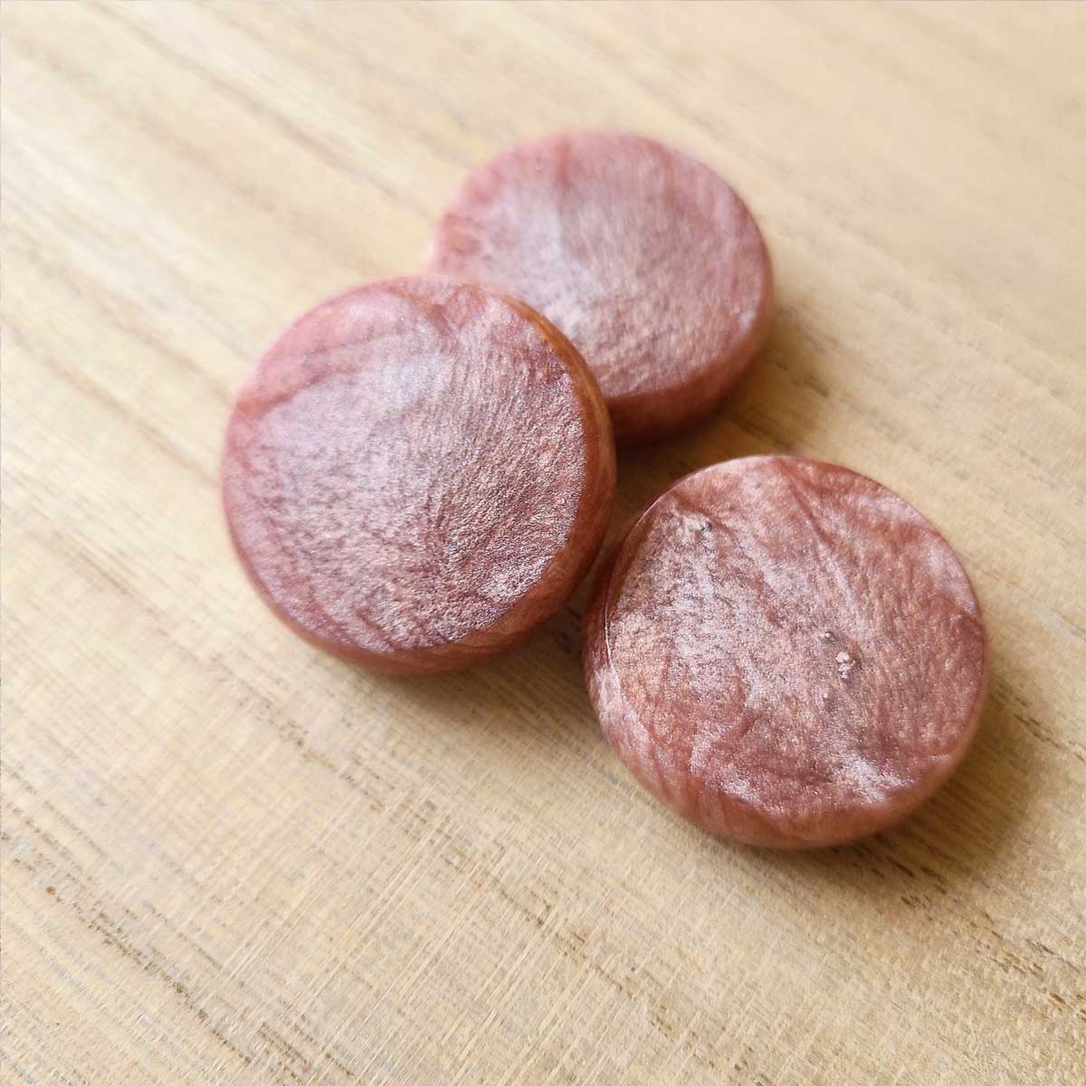 Resin Crokinole Discs, Solid Tones