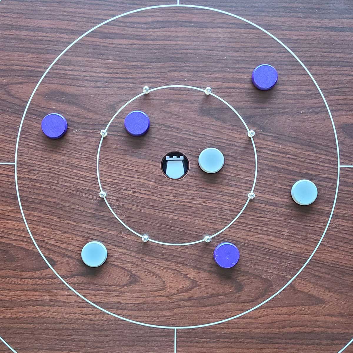 Crokinole Accessories - Custom Easy Out 20 Hole Center