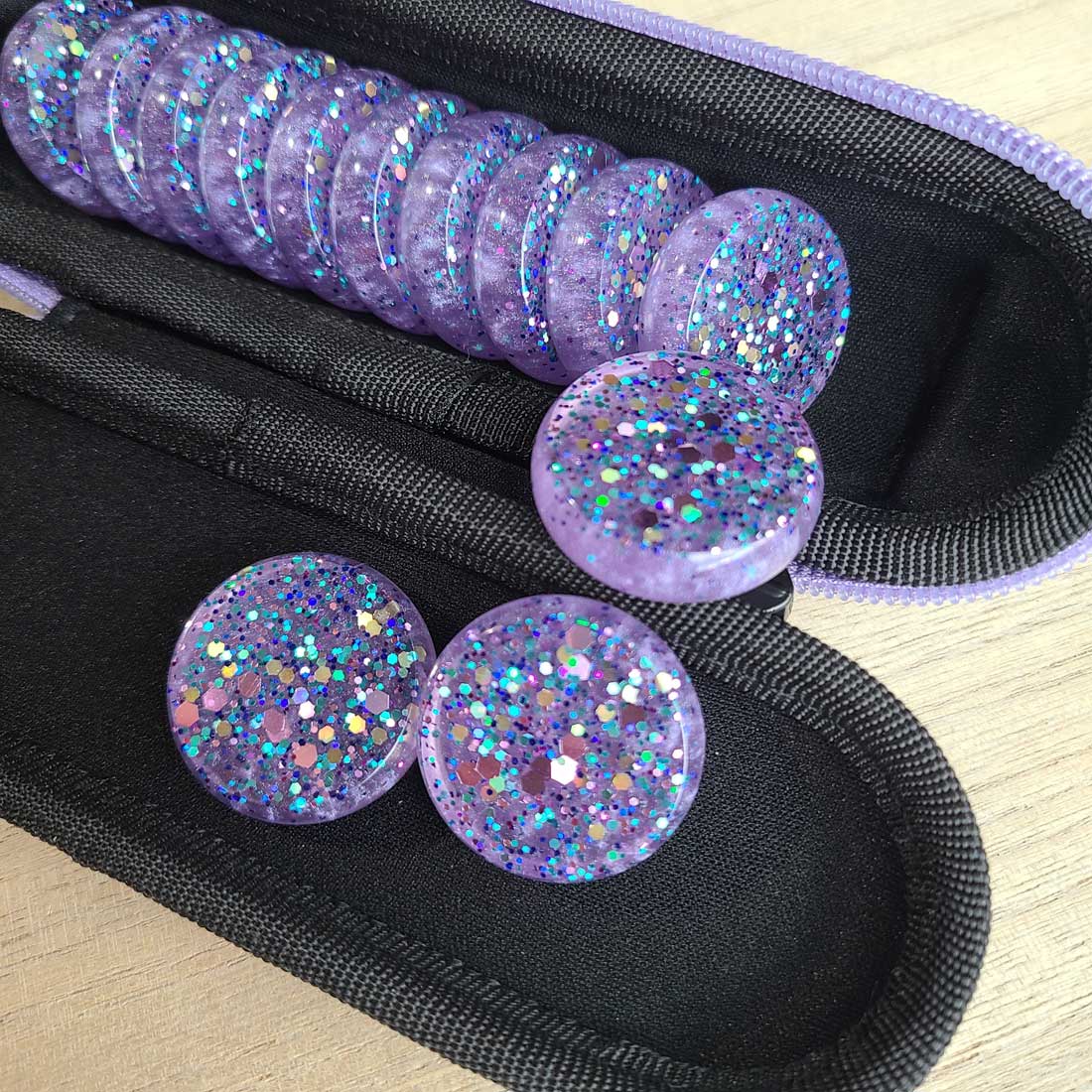 Resin Crokinole Discs, Party Time