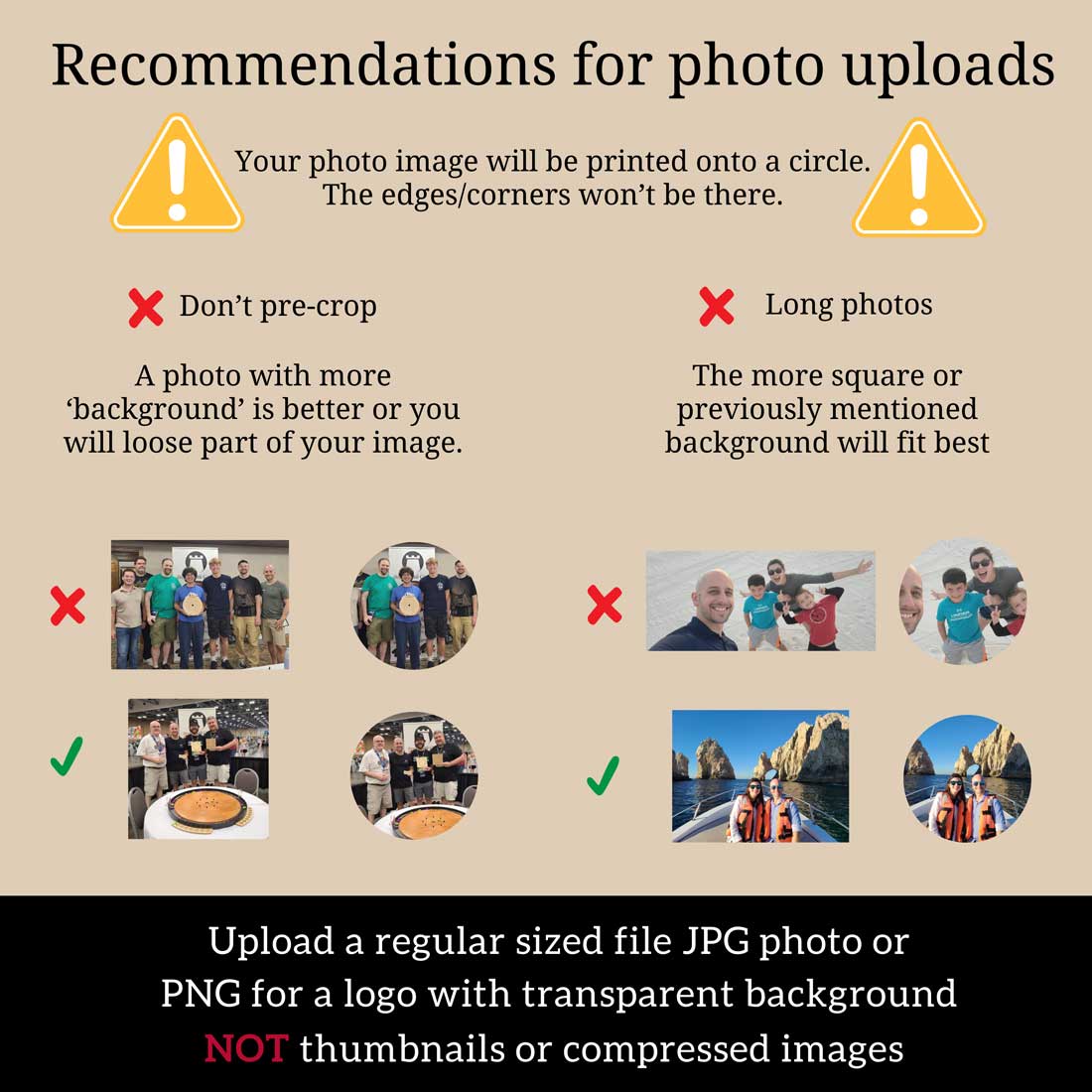 Custom Printed Premium Glazed Wooden Crokinole Discs, With Hard Carry Case, 13 Discs