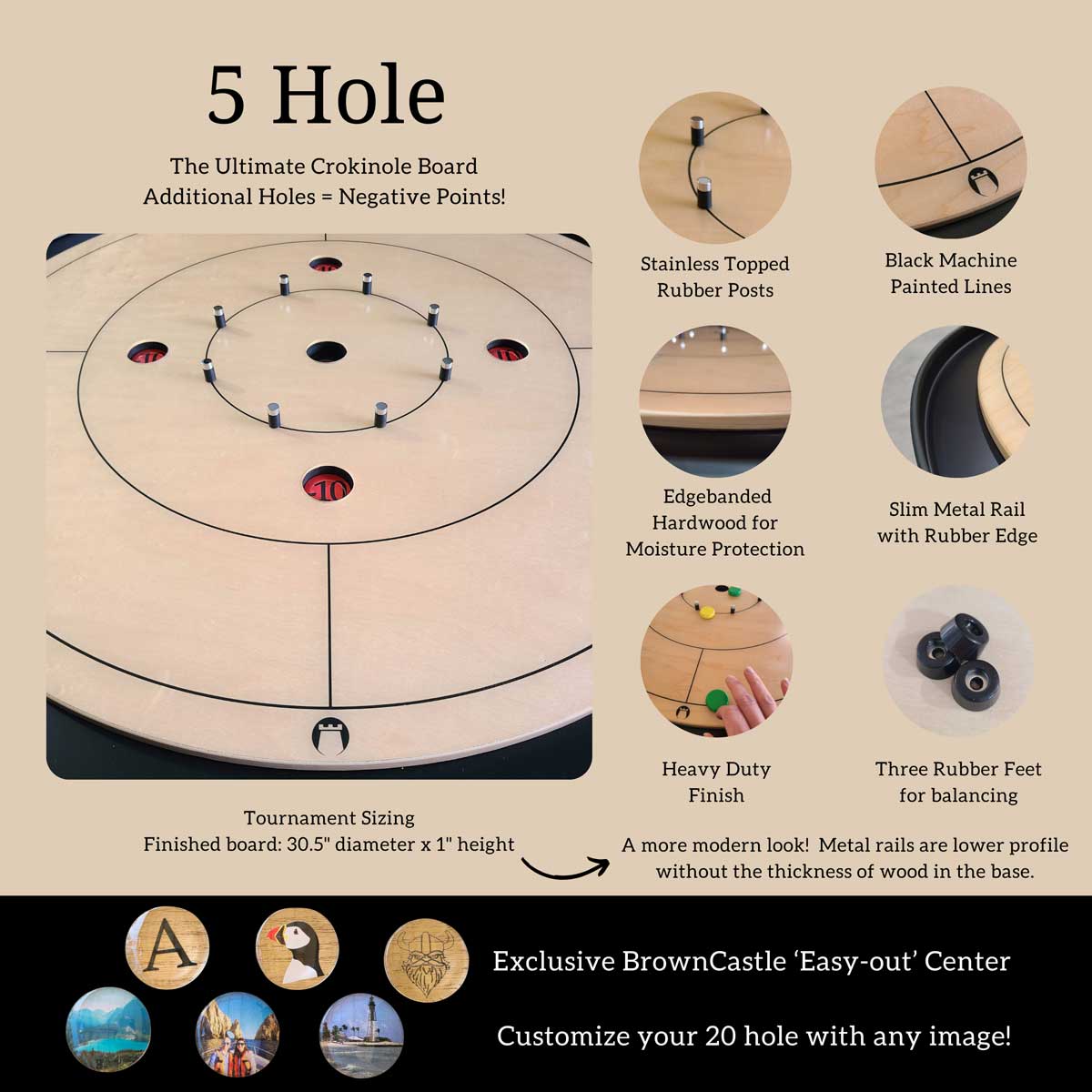 Five Hole - Next Level Crokinole
