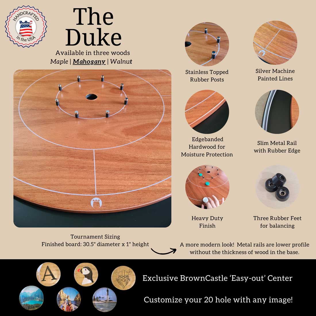 The Duke - Mahogany