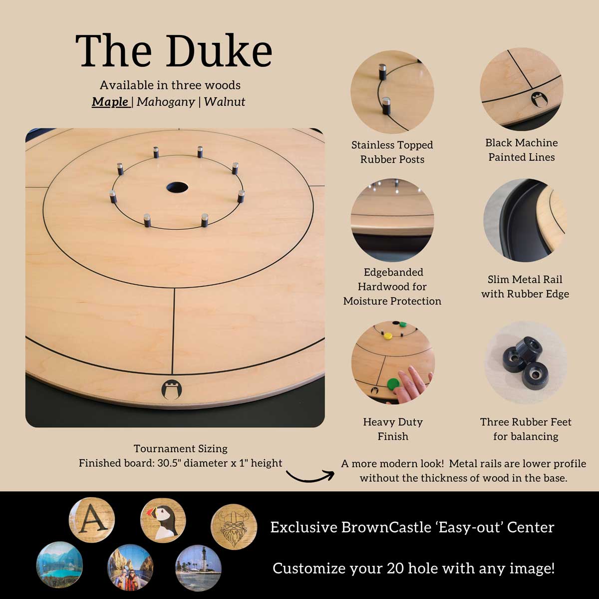 Misfit Special- The Duke - Maple