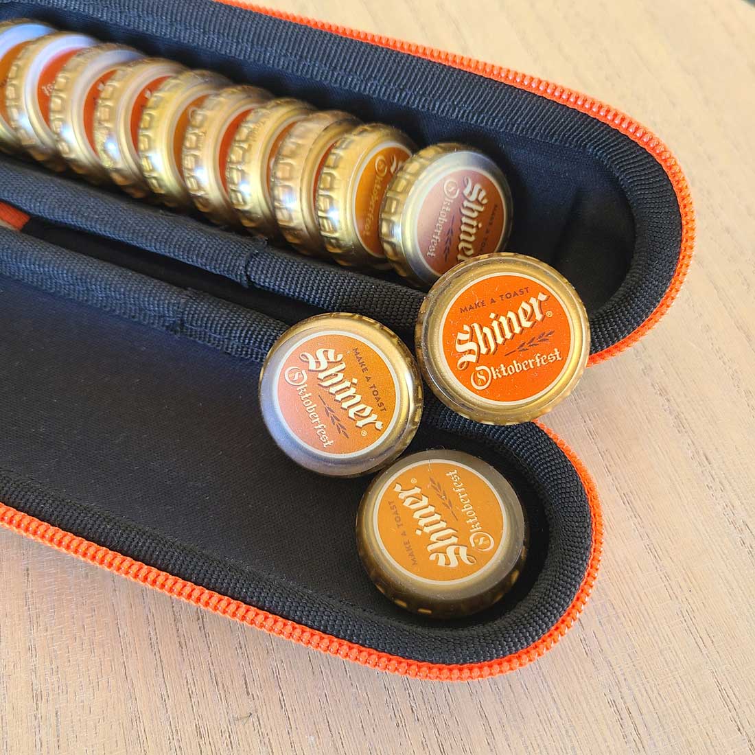 Bottle Cap Resin Crokinole Discs, Brand Sets