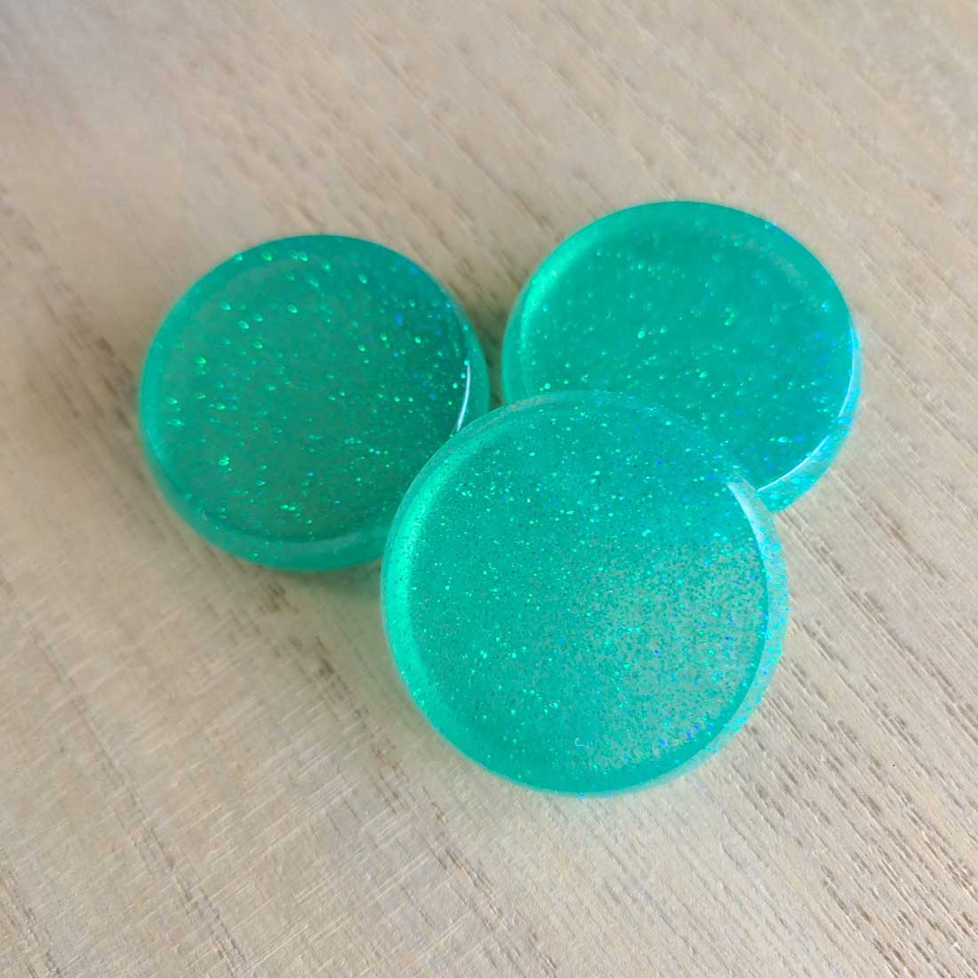 Resin Crokinole Discs, Sunshine & Summertime