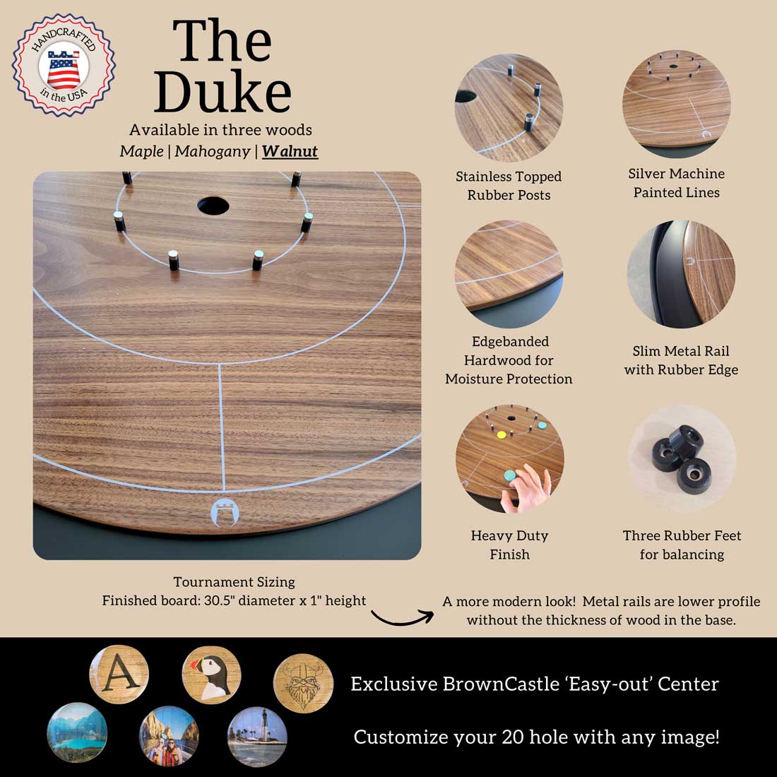 The Duke - Walnut
