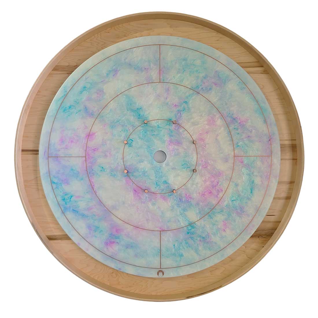watercolor lovely crokinole